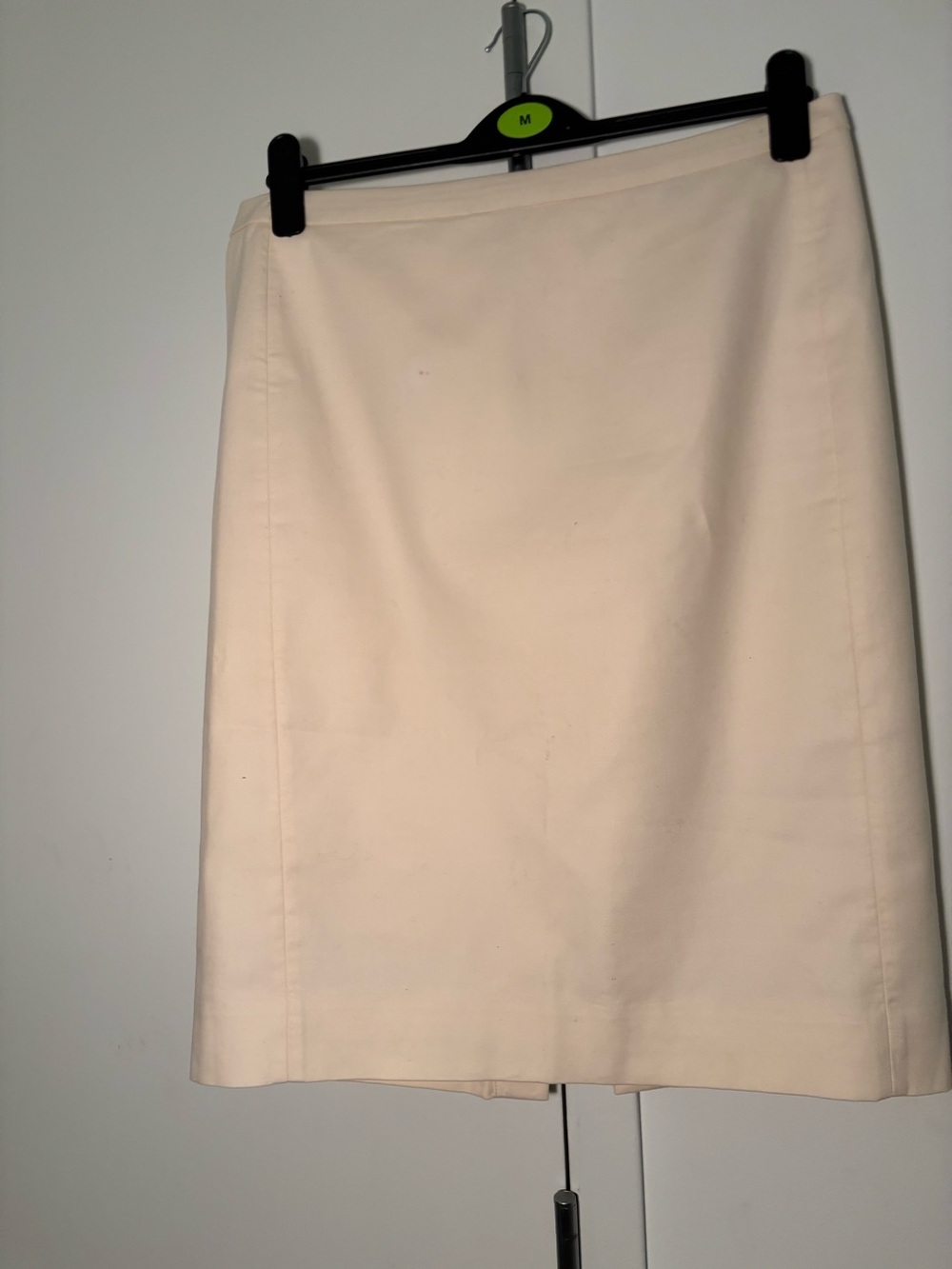 J. Crew Cream Pencil Skirt